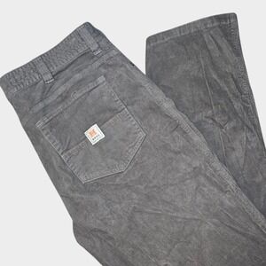 Howler Brothers Frontside 5-Pocket Corduroy Pants Mens 40x32 Stretch Gray causal